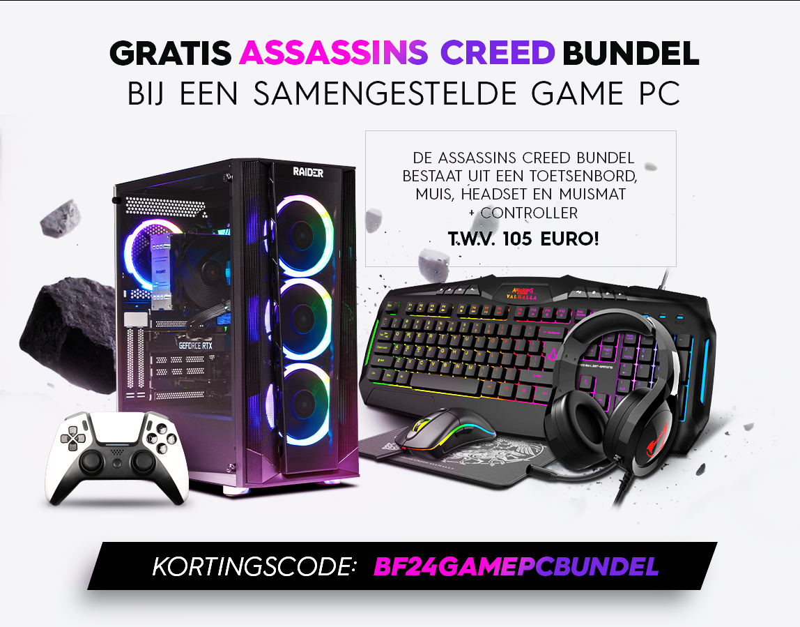 Veel Black Friday voordeel bij GamePC.nl!