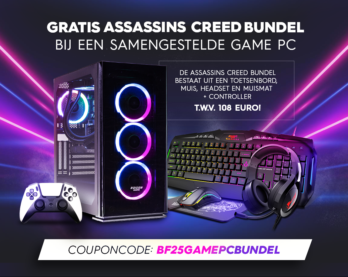 Veel Black Friday voordeel bij GamePC.nl!