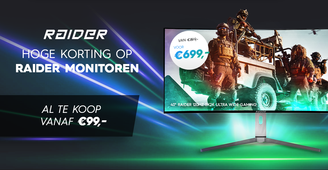 Cyber Monday Raider Actie