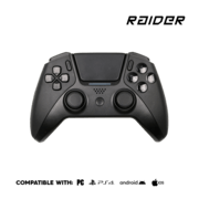 RAIDER ULTRA Game Controller wireless BT Zwart