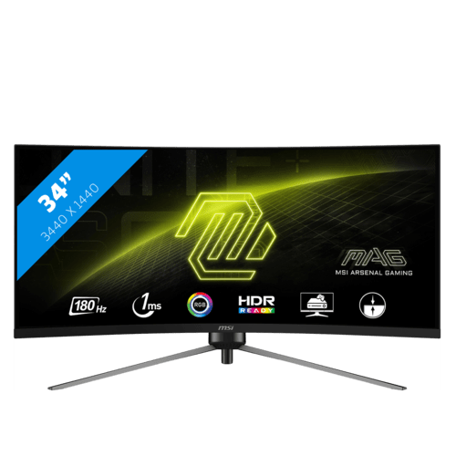 34" MSI MAG 342CQR E2 180Hz