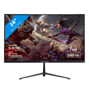 24" RAIDER - Full HD VA Curved 280Hz Gaming Monitor