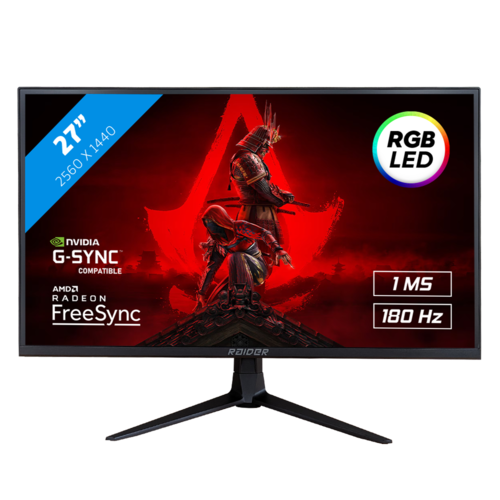 27" RAIDER-180Hz QHD ULTRA Gaming