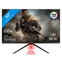 32" RAIDER 165Hz QHD ULTRA GAMING