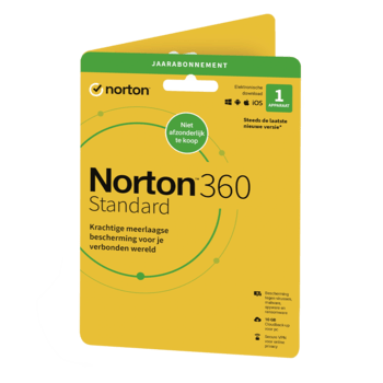 NortonLifeLock Norton 360 Standard (1 jaar/1 apparaat)