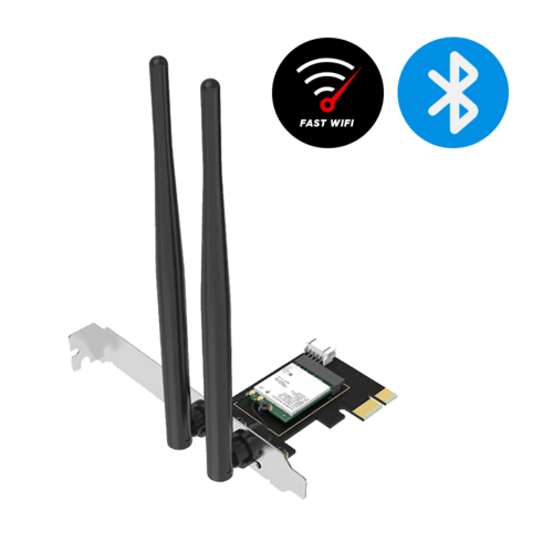 5400 Mbps RAIDER PCI-E AX5400 WIFI + BT