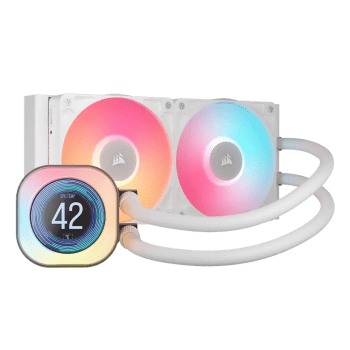 Waterkoeling Corsair iCUE Link Titan 240 RX LCD White