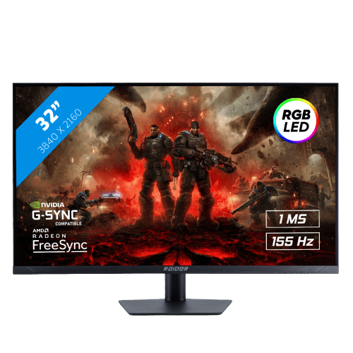 32" RAIDER 155Hz 4K ULTRA GAMING