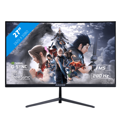 27" RAIDER 280Hz Curved PRO GAMING