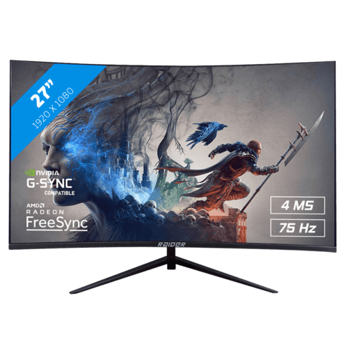 27" RAIDER 75Hz CURVED GAMING